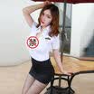Mimi MEIMIER uniforms temptation sexy uniforms with t-shirt sexy lingerie temptation