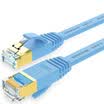 Shanze SAMZHE CAT-702B seven CAT7 class flat cable galvanized shielded twisted pair network cable computer network jumper 7 category finished cable blue 2 meters