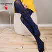 Jingdong supermarket TOLORINIE stockings fashion stitching jacquard pantyhose spring&summer rendering sexy pantyhose 1 group K1127C9999