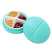 Bancheon Quartet Mini Sub-Box Travel Portable Portable Reminder Cute Small Kit Drug Storage Box Color Random