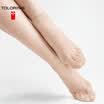 TOLORINIE stockings glass silk ultra-loose socks spring&summer silk stockings socks 10 double K1298C0999 C09 color