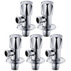 Gubid Gubid angle valve copper extended triangular valve water heater hot&cold water valve G06005-5