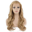 Iwona Synthetic Hair Lace Front Long Wavy Ash Blonde Wig
