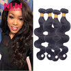 Great Quality Cheap Malaysia Virgin Unprocessed Body Wave Hair Extension for Black Women Drop Shipping 4 Bundles Weft Human Hair