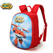 Super Fei Xia school bag kindergarten bag music Le Di small love cool children bag school boys&girls leisure package BS0028 red Le Di section