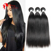 Mongolian Straight Hair Products 100 7A Grade Unprocessed Virgin Human Hair Extension 3 Bundle Deals Weft Weave Free Shipping