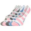 Jingdong Supermarket NBA socks ladies fashion stripes shallow mouth stealth boat socks spring&summer fall leisure cotton silicone anti-off socks 5 double