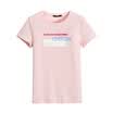 Semir T-shirt short-sleeved T-shirt female Slim Korean summer ladies collar collar 12216000355 dream powder L