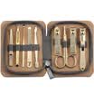 Jingdong Supermarket 777 Nail Knife Set Nail Scissors Repair Beauty&Beauty Combination 9pcs NTS-6023G Korea Gray Import