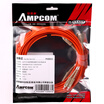 AMPCOM AMPCOM fiber jumpers multi-mode SC-SC dual-core real engineering carrier-class low-smoke halogen-free environmental protection skin 50125 transceiver pigtail jumper 5 meters