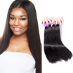 Peruvian Virgin Hair Straight 4 Bundles Peruvian Straight Hair 7A Unprocessed Peruvian Straight Virgin Hair Human Hair Weave