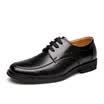 Yicki EGCHI Dress shoes men&39s shoes business casual shoes lace shoes 6603 black 39