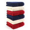Gold towel home textiles GA1077 cotton square satin absorbent soft face towel red blue brown mixed color 6 loaded 72 34cm 97g