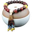 Looking for platinum Milpro car stalls pearl agate stalls Buddha beads dragon stone car interior accessories perfume seat hanging beads out of the pendant - tiger agate
