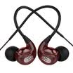 Lancaster SP90 running headphones ear-style tuna with a microphone-style subwoofer music headphones Apple Andrews phone computer general noise reduction headphones transparent red