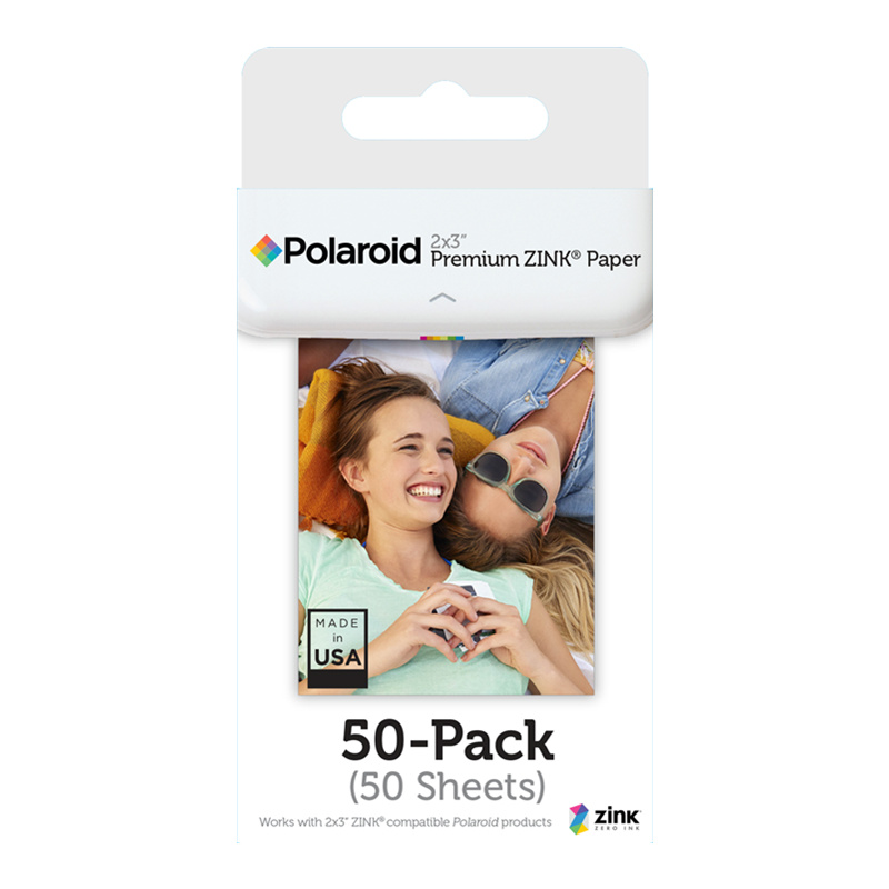 Polaroid Zink2X3 inch photo paper Polaroid SNAP TOUCH ZIP series Polaroid photo paper instant photoless ink photo paper 50sheet