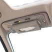 Hua Zhuang car CD entrained tissue box sun visor car CD bag CD bag with tissue boxes certificate folder gray