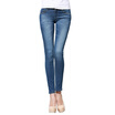Pierre cardin pierre cardin 7P6209 female fashion trend of wild casual wear white feet jeans dark blue 29 yards