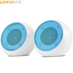 Leo LOYFUN LF-806 20-channel mini USB computer speaker audio control notebook desktop audio blue