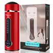 Mystery Ji Adult Supplies Automatic Sucking Aircraft Cup Smart Warming Male Masturbation Interactive Sound Shock Sichen Cup Red