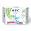 ABC tea tree series light through thin net feeling cotton soft surface thin daily sanitary napkin 240mm 8 piece Australian tea tree essence old&new packaging random hair