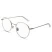 Blue bluekiki glasses frame men&women glasses glasses retro frame full frame optical frame Y1557 silver frame