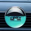 LAMBOR car perfume car perfume air conditioner outlet perfume round valley fragrant peacock green