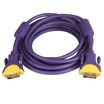CHOSEAL QS5202T5 DVI 24 1 gold-plated terminal dual DVI interface computer TV projector dedicated high-definition video cable 5 meters