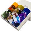Hong Kong shoes men&39s underwear ice silk in the waist breathable movement U convex flat underwear multi-color three gift box installed XXL