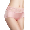 Jingdong supermarket the United States&Ya Ting 3 installed Seamless sexy ladies underwear hollow lace underwear female simple gray glass gold dream purple L code