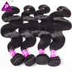 8A Peruvian Virgin Hair Body Wave 4pcs 400g Mixed Length 8-28inch Human Hair Weave Bundles Peruvian Body Wave Wavy Peruvian Hair