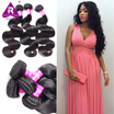 8A Grade Brazilian Virgin Hair Body Wave 3 Bundles RUIJIA Hair Brazilian Body Wave Unprocessed Brazilian Hair Weave Bundles