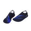 Banchei outdoor snorkel shoes diving equipment beach shoes travel men&women barefoot skin soft shoes non-slip wading supplies Lycra flexible surface flame blue L code for 38-39