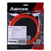 AMPCOM AMPCOM fiber jumpers multi-mode LC-SC dual-core real engineering carrier-class low-smoke halogen-free environmental protection skin 50125 transceiver pigtail jumper 3 meters