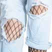 Pierre Cardiff stockings pantyhose double net fishing net socks England wind sexy Harajuku wind socks jeans with black uniform JD17388023-20