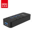 Advantages UNITEK USB30 Splitter 120CM High Speed ​​4-Port HUB Hub Laptop Extended Multi-Interface Converter with Individually Switch Indicator Y-3072BK
