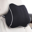 GiGi car headrest neck pillow G-1107 space memory cotton headrest black