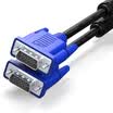 Shanze SAMZHE VM-1150 HD dual magnetic ring blue VGA cable 3 6 core pin needle 15 meters computer projector display video line data signal line