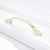 CABO Cobbe Handle European Style Drawer Door Handle Modern Wardrobe Set Handle Cabinet Hardware Ivory 96 Porch Single