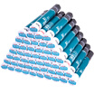 Deli 57mm 30mm thermal cash register paper supermarket small ticket printing paper cash register printing paper 65 m roll 200 volumes box 3145