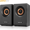 LOYFUN M10 20 channel Mini protable wooden speaker Black