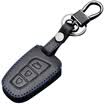 Huashi modern key bag hand-stitched folding three-key red name rui IX35IX25 Yuet key set keychain