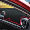 Huajiao Angkesaila light pad low with red edge instrument panel shading mat shade modification