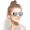 Blue Bluekiki polarized sunglasses large frame driving sunglasses color film sunglasses female sunglasses 7002 transparent box Barbie powder