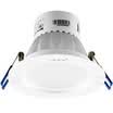 Jingdong Supermarket three male Aurora Starlight led downlight 4w25 inch embedded lamp hole lamp hole opening about 80MM 6500K white light