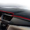 Huacai Cadillac XT5 light pad red edge instrument panel shading mat shade modification