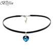 BAFFIN XILION Heart Pendant Choker Necklace Crystals From SWAROVSKI Rope Chain Necklace For Women 2017 Christmas