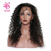 Brazilian Deep Wave Hair 360 Lace Frontal Closure Remy Human Hair Natural Hairline Free Shipping Brazilian Virgin Human Hair
