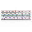 Rapo V700S ice crystal version mixed machine keyboard game keyboard backlit keyboard computer keyboard notebook keyboard white tea
