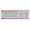 Rapo V700S ice crystal version mixed machine keyboard game keyboard backlit keyboard computer keyboard notebook keyboard white tea